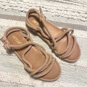 SOLD!!! New Aerie Braided Espadrilles sandals